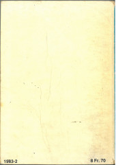 Verso de Tora - Les Tigres Volants (Impéria) - Collection Reliée N°31 (du n°121 au n°124)