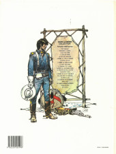 Verso de Blueberry -11d1991- La mine de l'Allemand perdu