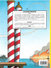 Verso de Lefranc -2C1991- L'ouragan de feu