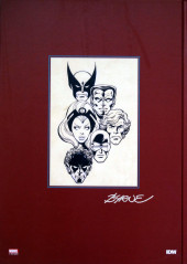 Verso de Artist's Edition (IDW - 2010) -73- John Byrne’s X-Men - Artist’s Edition
