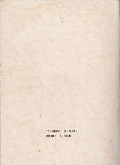 Verso de Zembla (Lug) -Rec048- Album N°48 (du n°218 au n°221)