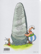 Verso de Astérix (Hachette) -1d2024- Astérix le Gaulois