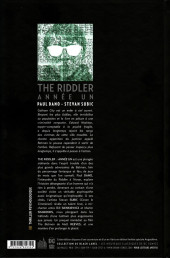 Verso de The riddler - Année Un -TL- The Riddller - Année Un