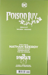 Verso de Poison Ivy (2022) -17VC1- Issue #17