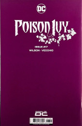 Verso de Poison Ivy (2022) -17VC2- Issue #17