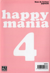 Verso de Happy mania -4- Volume 4