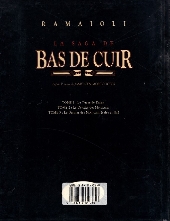 Verso de La saga de Bas de Cuir -3- Le Derniers des Mohicans - 2