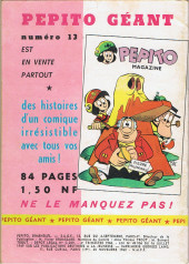 Verso de Pepito (1re Série - SAGE) -147- Le cauchemar de Ventempoupe