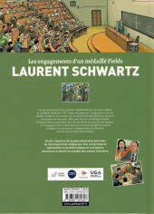 Verso de Laurent Schwartz, Les engagements d’un médaillé Fields