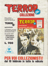 Verso de Terror Blu -127- I Senza Volto