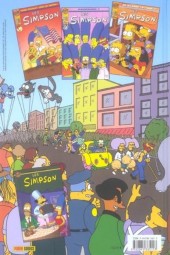 Verso de Les simpson (Panini Comics) -Int06- À la parade
