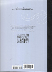 Verso de Les grands Classiques de la Bande Dessinée érotique - La Collection -188177- Miss Bondie Tome 3