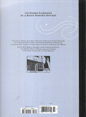 Verso de Les grands Classiques de la Bande Dessinée érotique - La Collection -189190- Amabilia Tome 8 - Post Coïtum