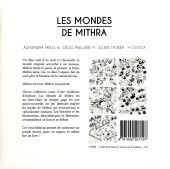 Verso de Les mondes de Mithra