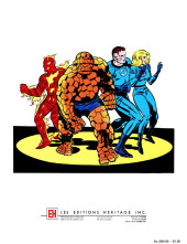 Verso de Fantastic Four (Éditions Héritage) -HS1979- Les fabuleux Fantastic Four