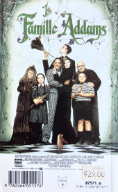 Verso de The addams Family -VF1- La Famille Addams