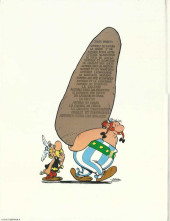 Verso de Astérix -4i1981- Astérix gladiateur