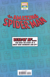 Verso de The amazing Spider-Man Vol.6 (2022) -45VC- issue#45