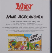 Verso de Astérix (Hachette - La boîte des irréductibles) -17Bis- Mme Agecanonix dans Astérix et la rentrée gauloise