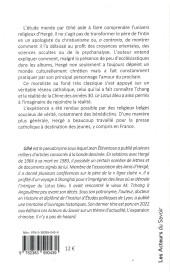 Verso de (AUT) Hergé - Hergé et la religion - Le cas du Lotus bleu