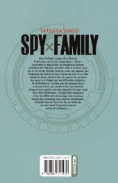 Verso de Spy x Family -3a2023- Volume 3