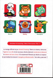 Verso de Animal Crossing (Welcome to) - New Horizons - Le Journal de l'île -7- Tome 7