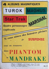 Verso de Mandrake (1re Série - Remparts) (Mondes Mystérieux - 1) -Rec27- Album N°27 (du n°315 au n°319)