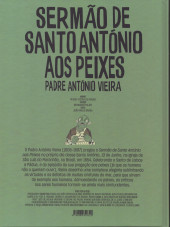 Verso de Clássicos da Literatura Portuguesa em BD -3- Sermão de Santo António aos peixes