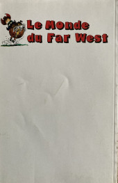 Verso de Thelwell's -3- Le Monde du Far West