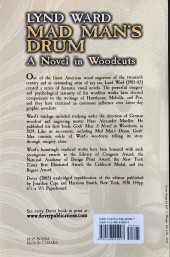 Verso de (AUT) Ward, Lynd - Mad Man's Drum
