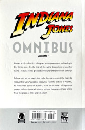 Verso de Indiana Jones Omnibus -1- Volume 1