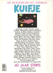 Verso de (DOC) Journal Tintin -1986- Het avontuur van het weekblad Kuifje - 40 jaar strips