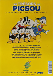 Verso de Picsou Magazine Hors-Série -66- Les Trésors de Picsou - Les grands maîtres de la BD Disney - Luciano Bottaro / Tome 2