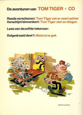 Verso de Tom Tiger + Co (en néerlandais) -1- Tom Tiger zet er vaart achter!