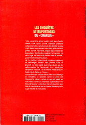 Verso de Charlie Hebdo -2023/02- Les enquêtes et reportages de 