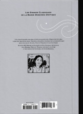 Verso de Les grands Classiques de la Bande Dessinée érotique - La Collection -193191- Amabilia Tome 9 - Petite mort