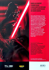 Verso de Star Wars : Dark Vador Black, White & Red