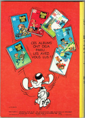 Verso de Boule et Bill -7b1973- Album N° 7 des gags de Boule et Bill