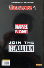 Verso de Wolverine (Panini 2013 - En Italien) -1VC- Selvaggio : Prima Parte