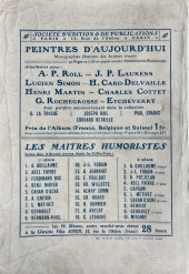 Verso de Les maîtres Humoristes (2ème série) -7- Caran d'Ache