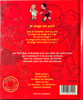 Verso de P'tits Bob et Bobette (roman) -2- Le singe est parti