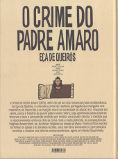Verso de Clássicos da Literatura Portuguesa em BD -8- O crime do Padre Amaro