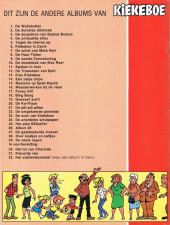 Verso de Kiekeboe / De Kiekeboes -29- De zoete regen