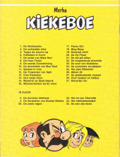 Verso de Kiekeboe / De Kiekeboes -33- De één zijn dood