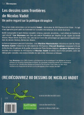 Verso de (AUT) Vadot -2011- Les dessins sans frontières de Nicolas Vadot. Un autre regard sur la politique étrangère