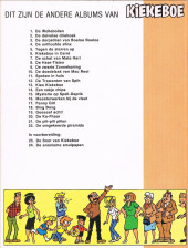 Verso de Kiekeboe / De Kiekeboes -22- De omgekeerde piramide