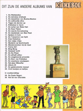 Verso de Kiekeboe / De Kiekeboes -28- Over koetjes en kalfjes