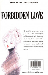Verso de Forbidden Love -6- Tome 6