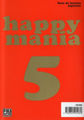 Verso de Happy mania -5- Volume 5