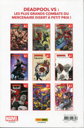 Verso de Deadpool Vs - Deadpool VS Gambit